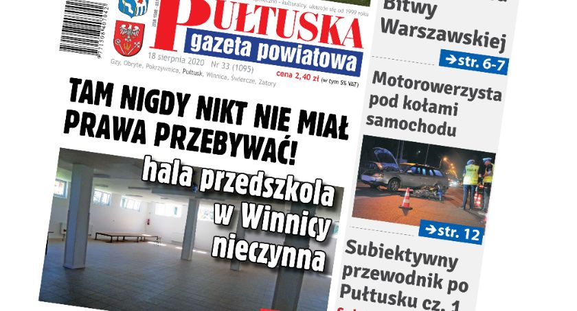 W 33 numerze Pułtuskiej Gazety Powiatowej