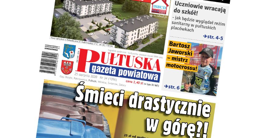 W 34 numerze Pułtuskiej Gazecie Powiatowej