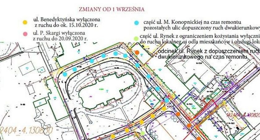 Przypominamy - od dziś spore zmiany w organizacji ruchu w centrum