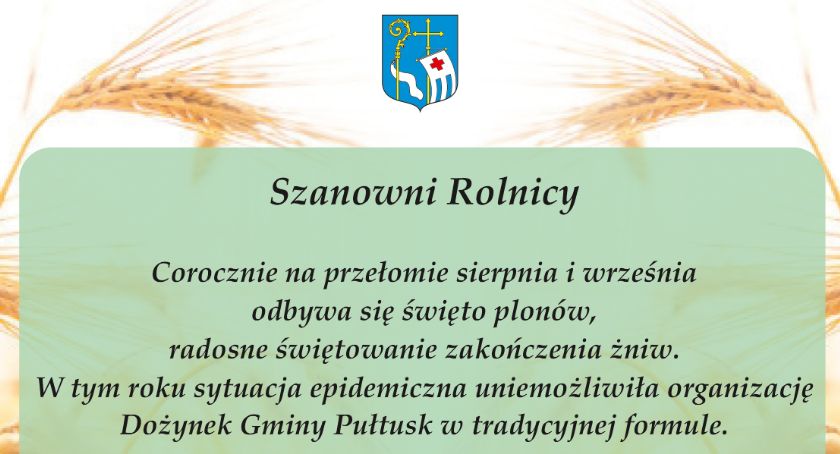 Życzenia dla rolników