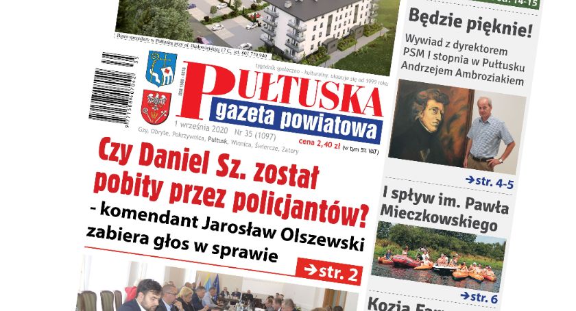 W 35 numerze Pułtuskiej Gazety Powiatowej