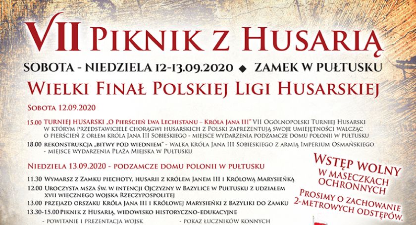 VII Piknik z Husarią - ZAPROSZENIE