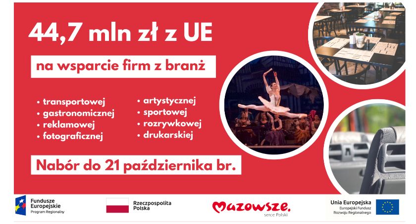 Kolejne wsparcie Samorządu Województwa dla przedsiębiorców