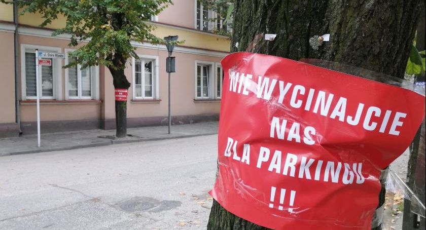 Nie wycinajcie nas dla parkingu!