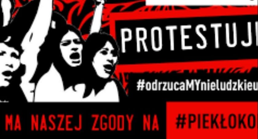Protest kobiet w Pułtusku