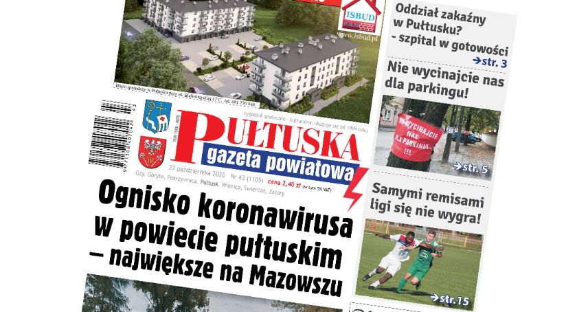 W 43 numerze Pułtuskiej Gazety Powiatowej