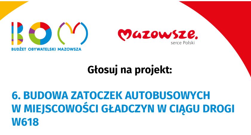 Oddaj głos na projekt - apel Wójta gminy Zatory