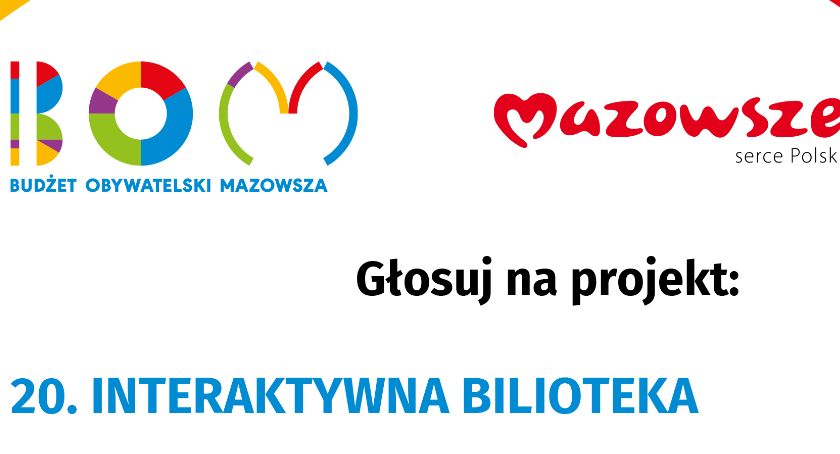 Biblioteka Pedagogiczna prosi o głosy w BOM