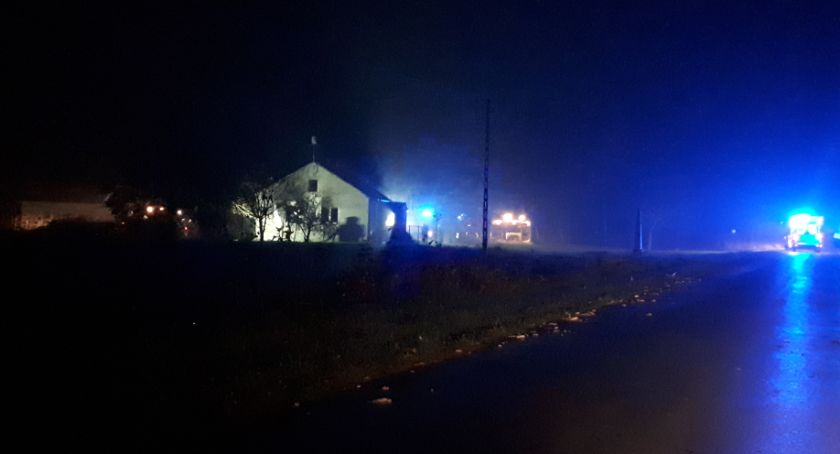 Pożar domu w Bielanach. Nie żyje dziecko.