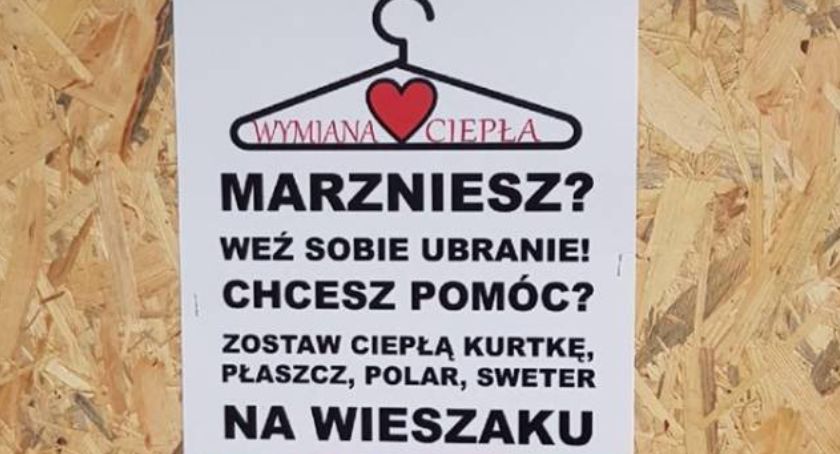 WYMIANA CIEPŁA –  podziel się zimową odzieżą z potrzebującymi 