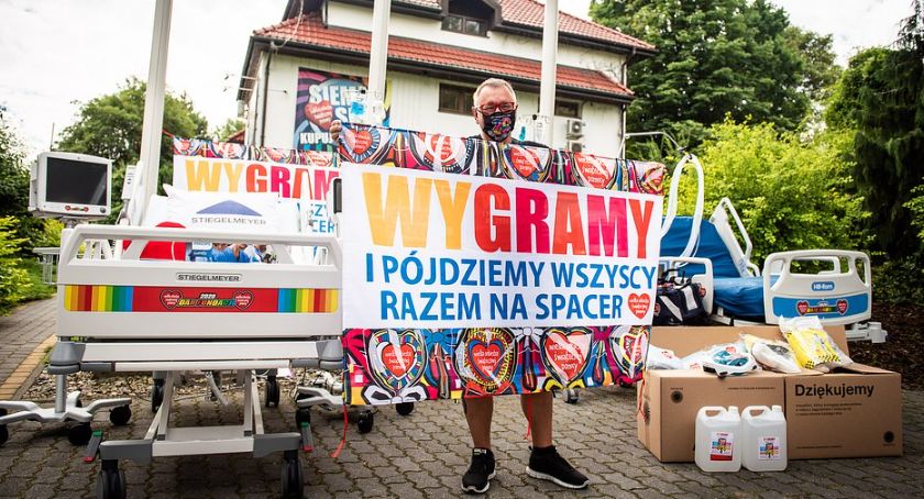 Łóżka dla pacjentów z koronawirusem od WOŚP