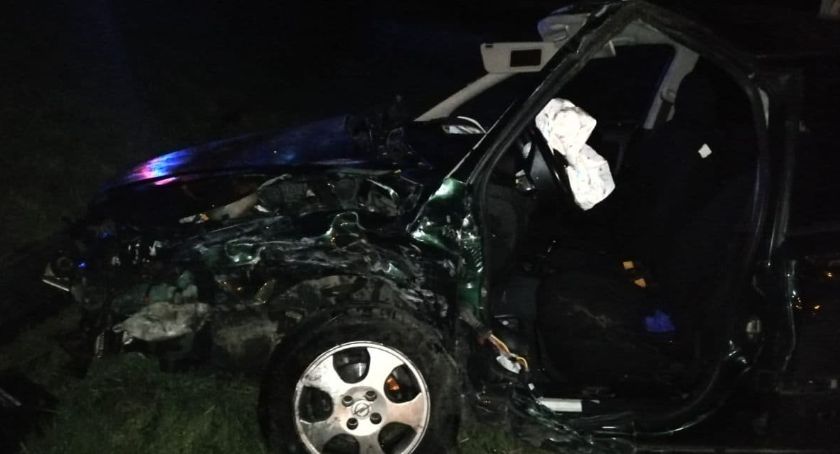 Mieszkaniec Pułtuska nie ustąpił pierwszeństwa i spowodował wypadek
