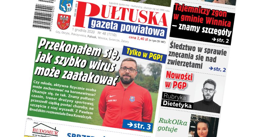 W 48 numerze Pułtuskiej Gazety Powiatowej