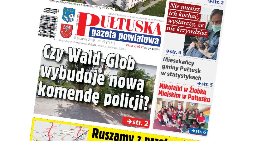 W 49 numerze Pułtuskiej Gazety Powiatowej