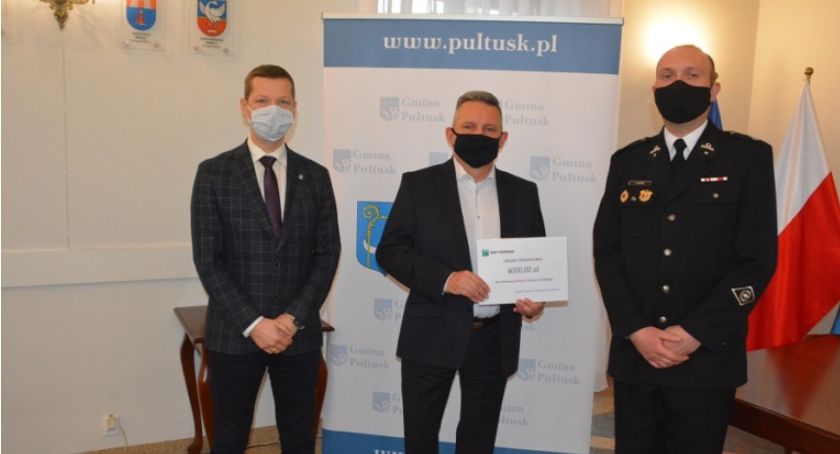 Grant Lokalny BNP Paribas dla Ochotniczej Straży Pożarnej w Pułtusku
