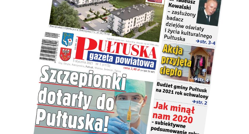 W 1 numerze Pułtuskiej Gazety Powiatowej