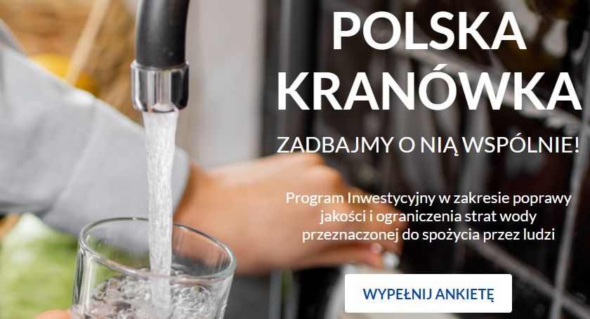 Jak oceniacie swoją kranówkę? - ankieta Ministerstwa Infrastruktury