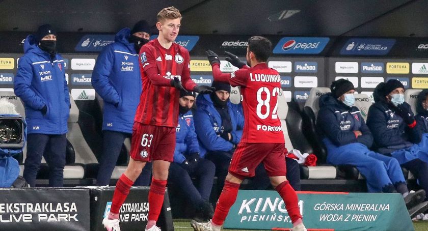 Debiut Jakuba Kisiela w barwach Legii