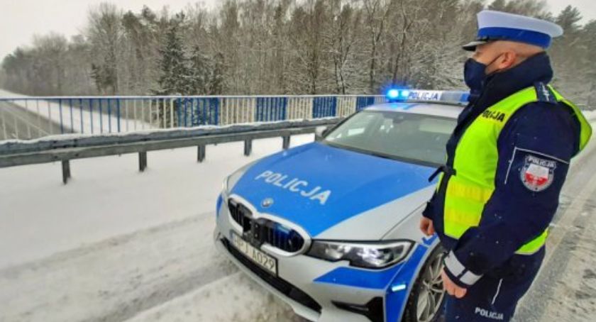 Trudne warunki na drogach - policja apeluje o rozwagę i przygotowanie
