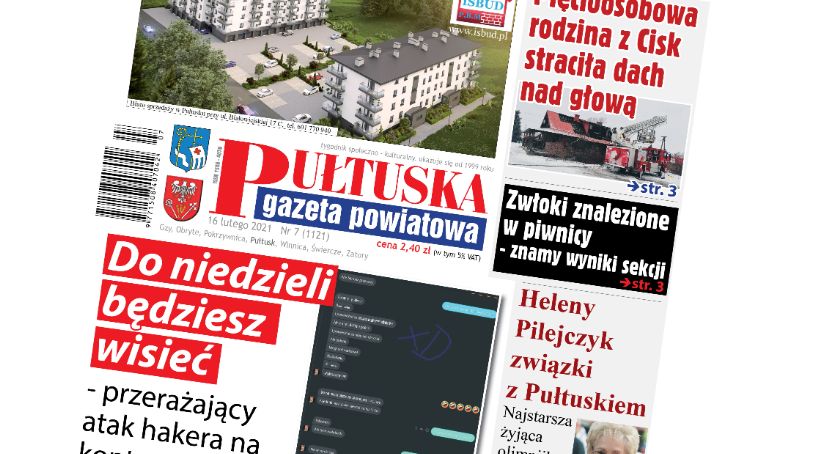W 7 numerze Pułtuskiej Gazety Powiatowej 