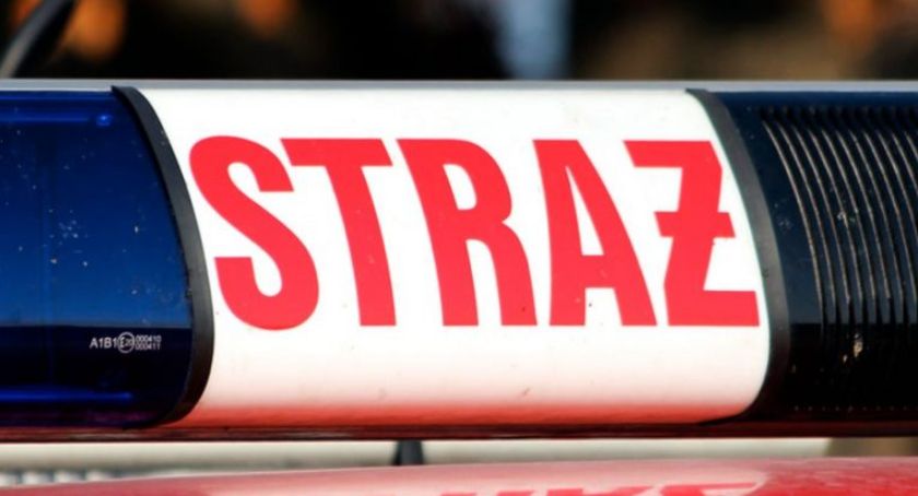 Pożar budynku przy ul. Mickiewicza - trwa akcja gaśnicza