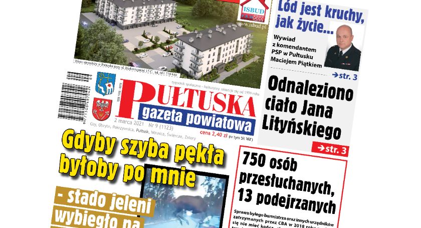 W 9 numerze Pułtuskiej Gazety Powiatowej