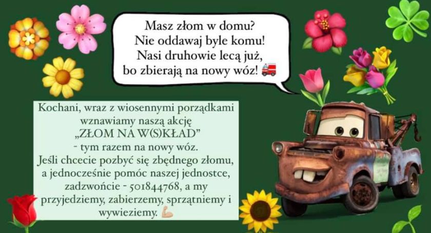 ZŁOM NA W(S)KŁAD na nowy wóz!