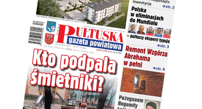 W 12 numerze Pułtuskiej Gazety Powiatowej