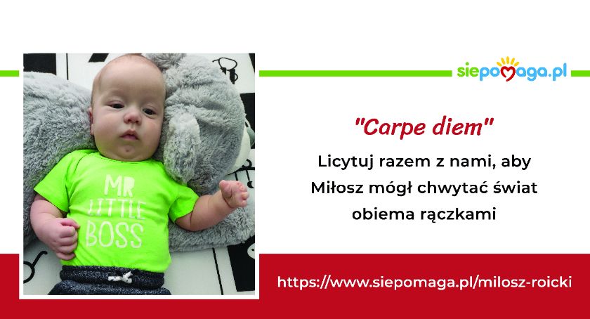 Trwa zbiórka na operację i rehabilitację 8-miesięcznego Miłosza