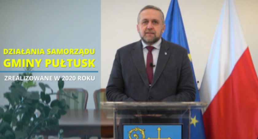 Działania Samorządu Gminy Pułtusk zrealizowane w 2020 roku - część I – inwestycje