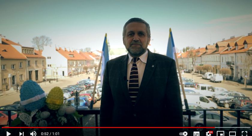 Życzenia wielkanocne Burmistrza Miasta Pułtusk - FILM
