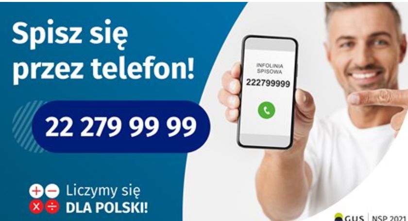NARODOWY SPIS POWSZECHNY 2021 - pisz się przez telefon