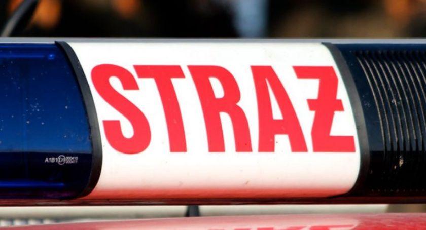 Pożar domu w Strzegocinie