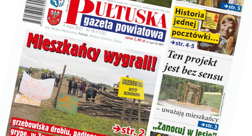 W 18 numerze Pułtuskiej Gazety Powiatowej