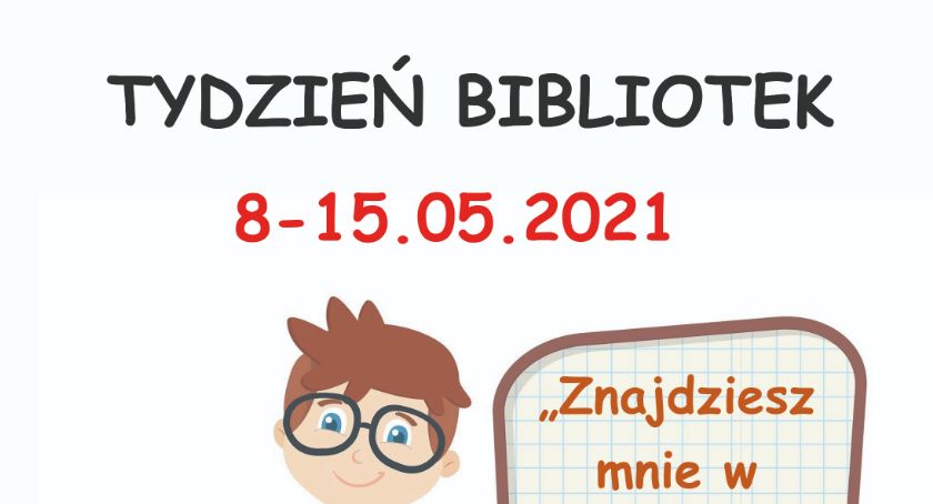 Zaproszenie na TYDZIEŃ BIBLIOTEK