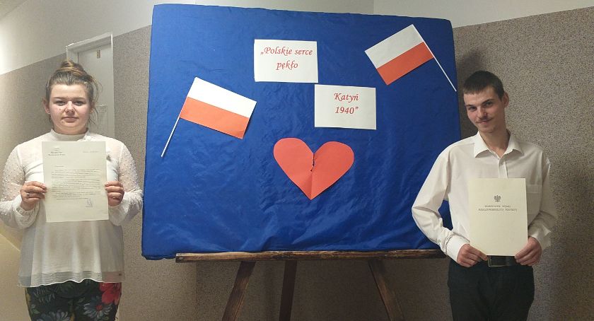 Uczniowie SOS-W przystąpili do konkursu „Polskie serce pękło. Katyń 2021”