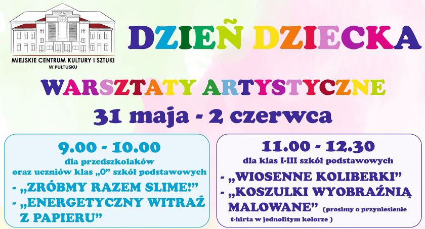 Dzień Dziecka z MCKIS - zaproszenie