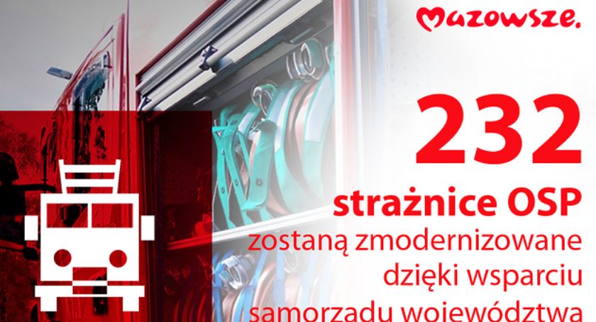 4 strażnice OSP w powiecie pułtuskim zostaną zmodernizowane