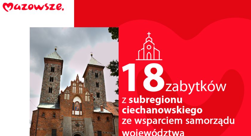 Zabytki ze wsparciem samorządu Mazowsza
