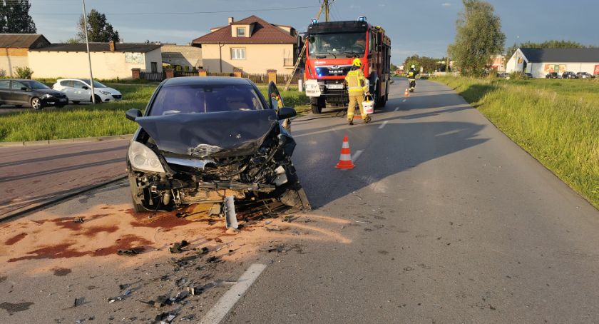Kolizja w Obrytem