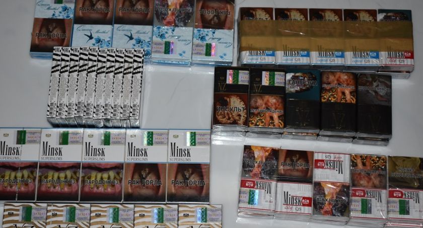Policja zabezpieczyła nielegalne papierosy