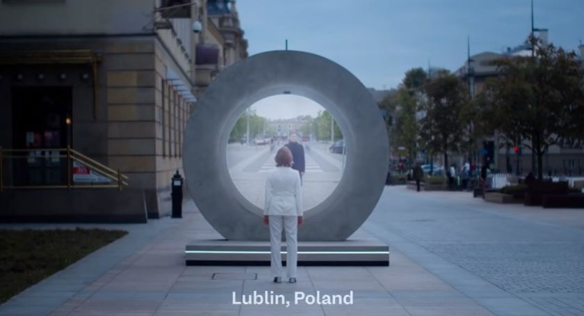 Niesamowity, wirtualny PORTAL łączący Lublin i Wilno