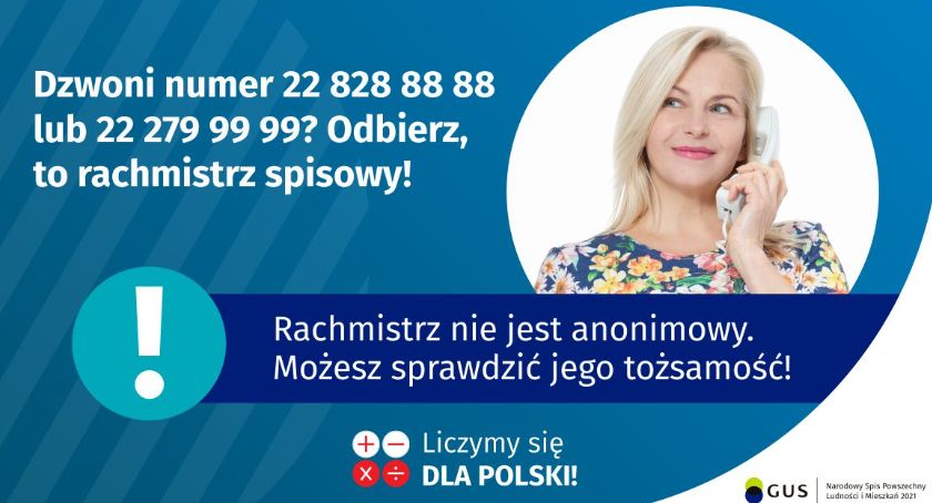 Dzwoni numer 22 828 88 88? Odbierz, to rachmistrz spisowy