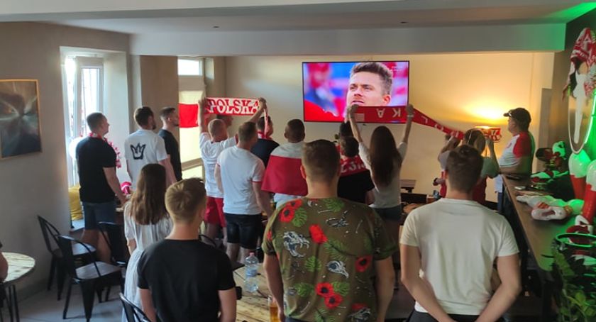 Tak kibicowali pułtuszczanie w jednej ze stref kibica