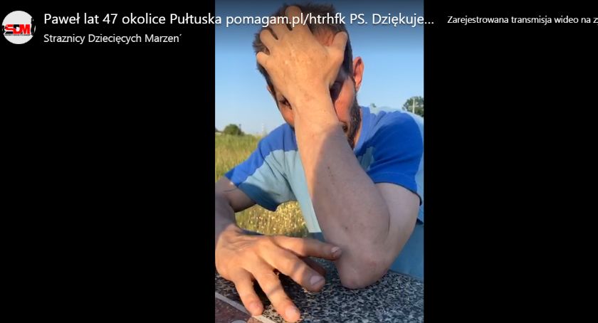 Ujęcie pedofila w Pułtusku