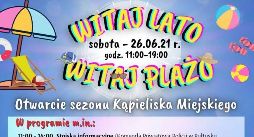 Otwarcie plaży miejskiej - to już dziś!
