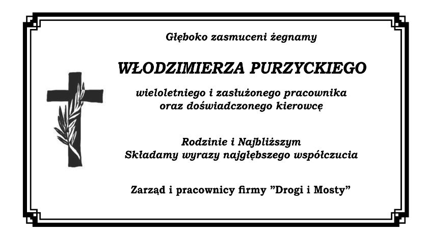 Kondolencje 