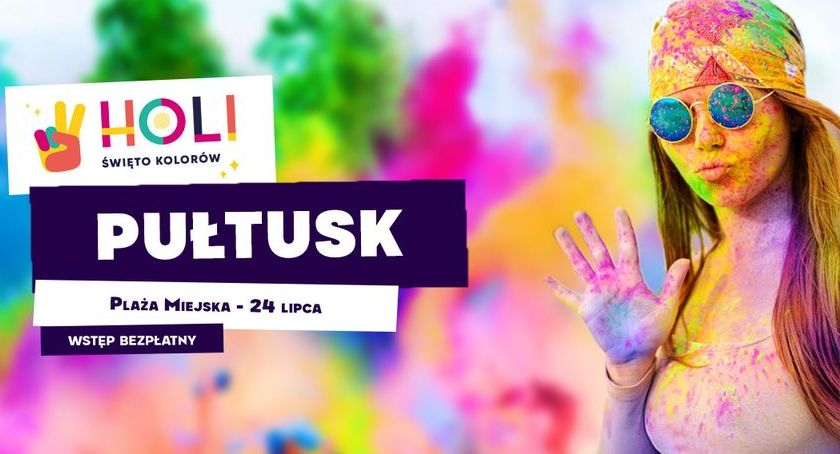 Holi Święto Kolorów w Pułtusku