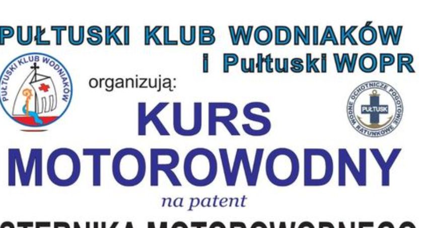 Kurs motorowodny w Pułtusku