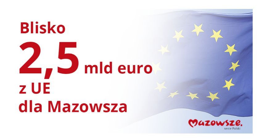 2,5 MLD EURO DLA MAZOWSZA